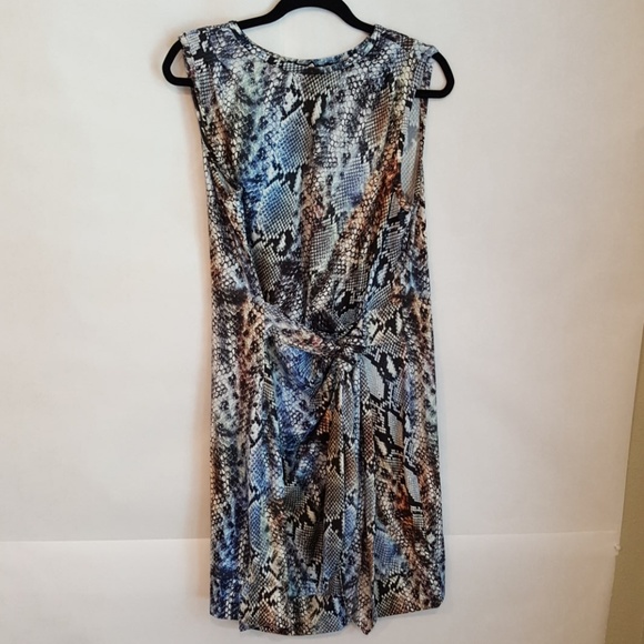EUC Mynt 1792 16w python print sleeveless dress - Picture 1 of 5